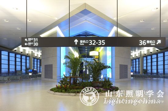 山东照明学会 中照奖：上海虹桥机场西航站楼及附属楼室内照明工程